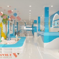 Thiết kế trung tâm tiêm chủng VHN Care Hà Đông - Giải pháp không gian hiện đại